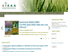 Tablet Screenshot of aieaa.org